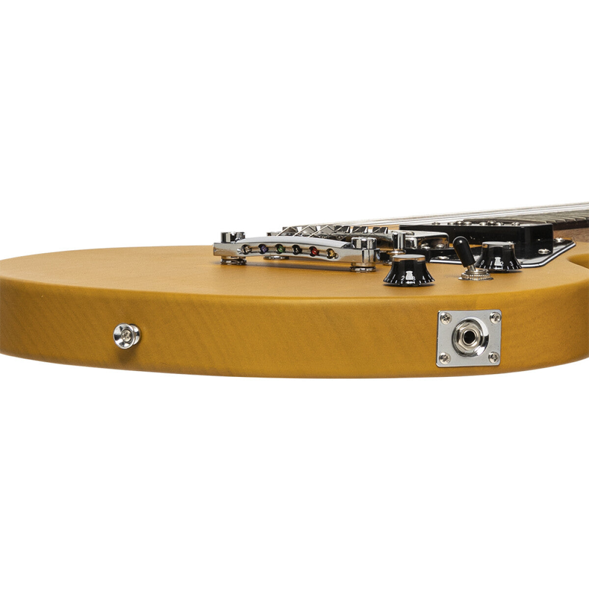 Stagg Standard Serie Guitarra Eléctrica - Amarillo Vintage- SEL-HB90 VYL