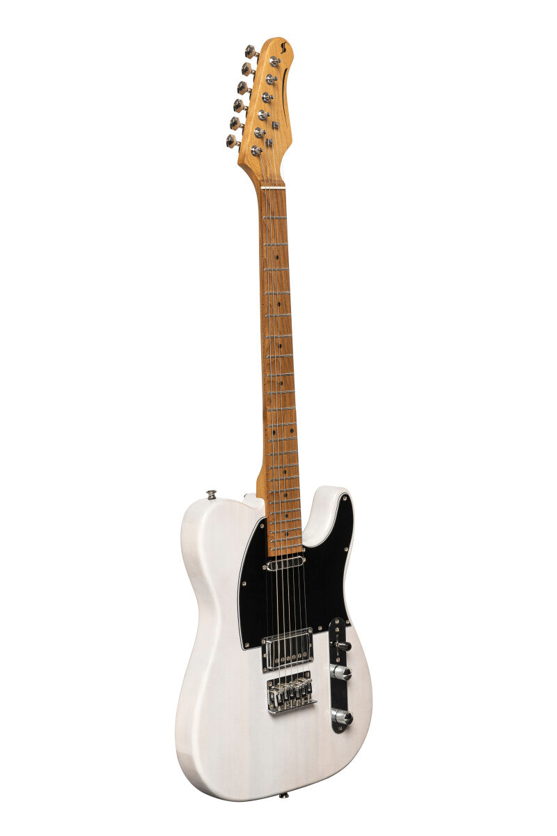 Stagg Vintage "T" Plus Series Guitarra Eléctrica - White