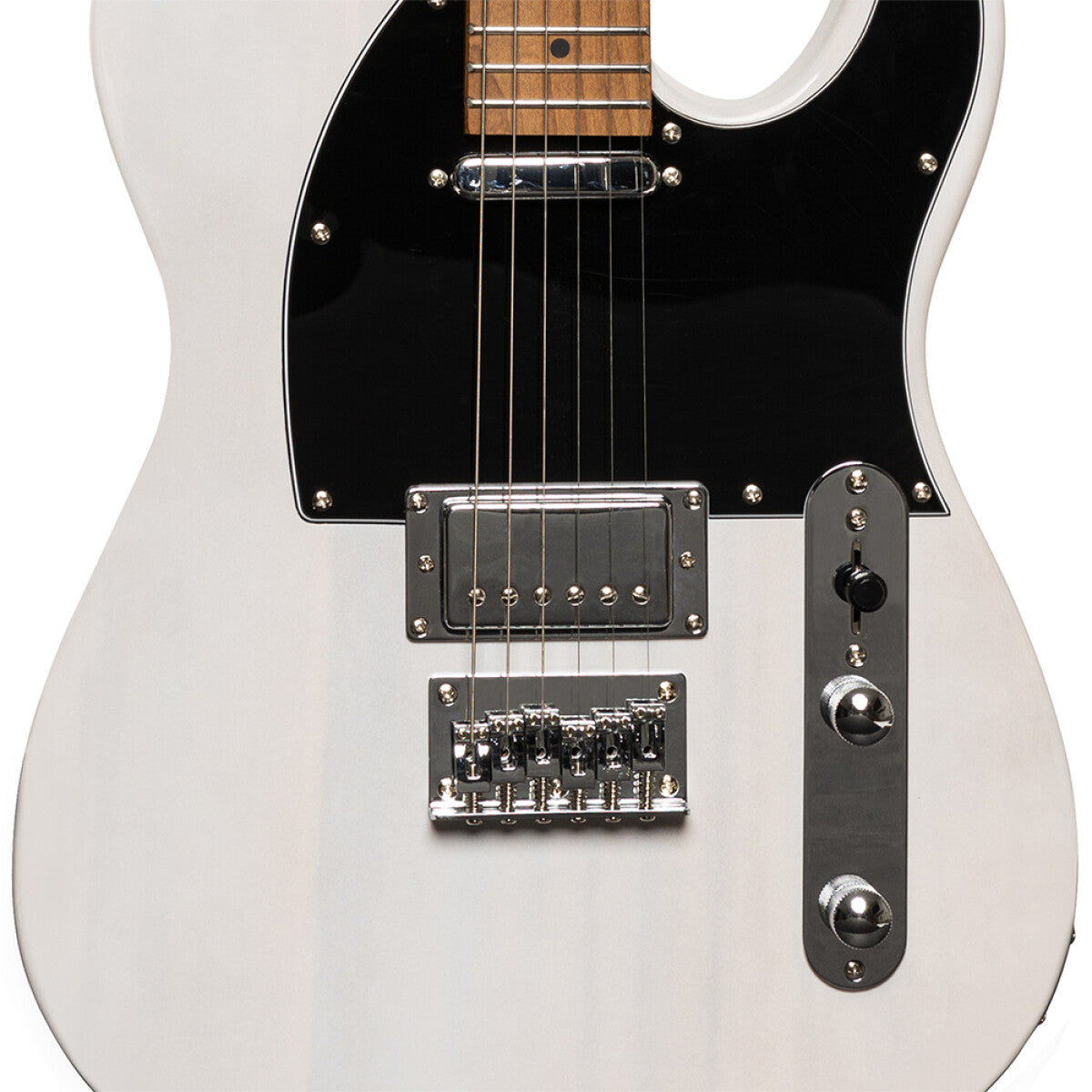 Stagg Vintage "T" Plus Series Guitarra Eléctrica - White