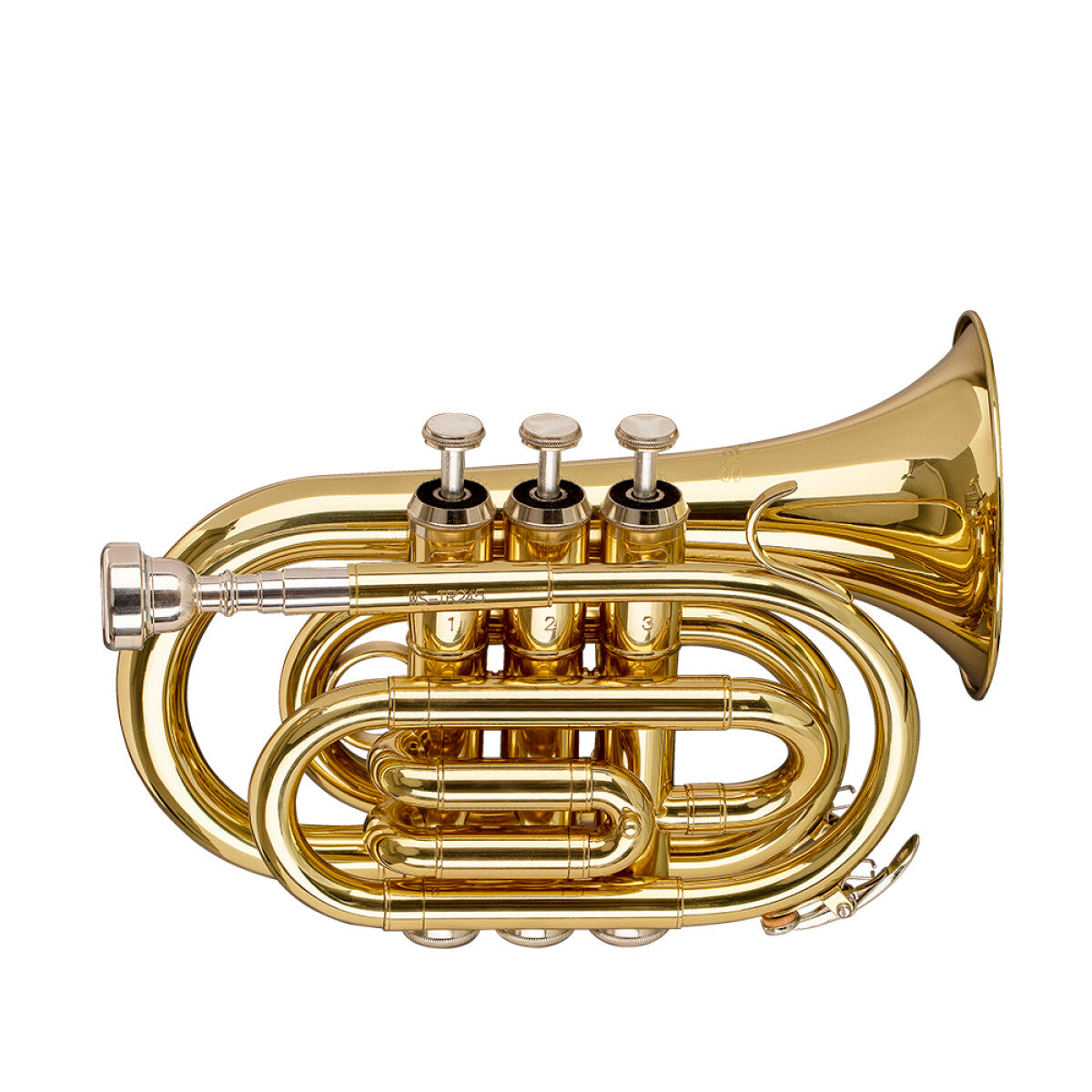Stagg WS-TR245S Series Bb Pocket Trumpet Clear Lacquer