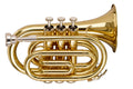 Stagg WS-TR245S Series Bb Pocket Trumpet Clear Lacquer