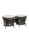 Stagg BW-200-CH Latin Wood Bongos, Negro