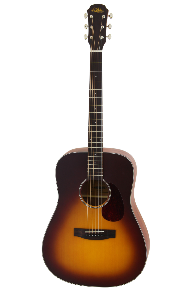Aria 111 Dreadnought Guitarra Acústica - Explosión Tabaco