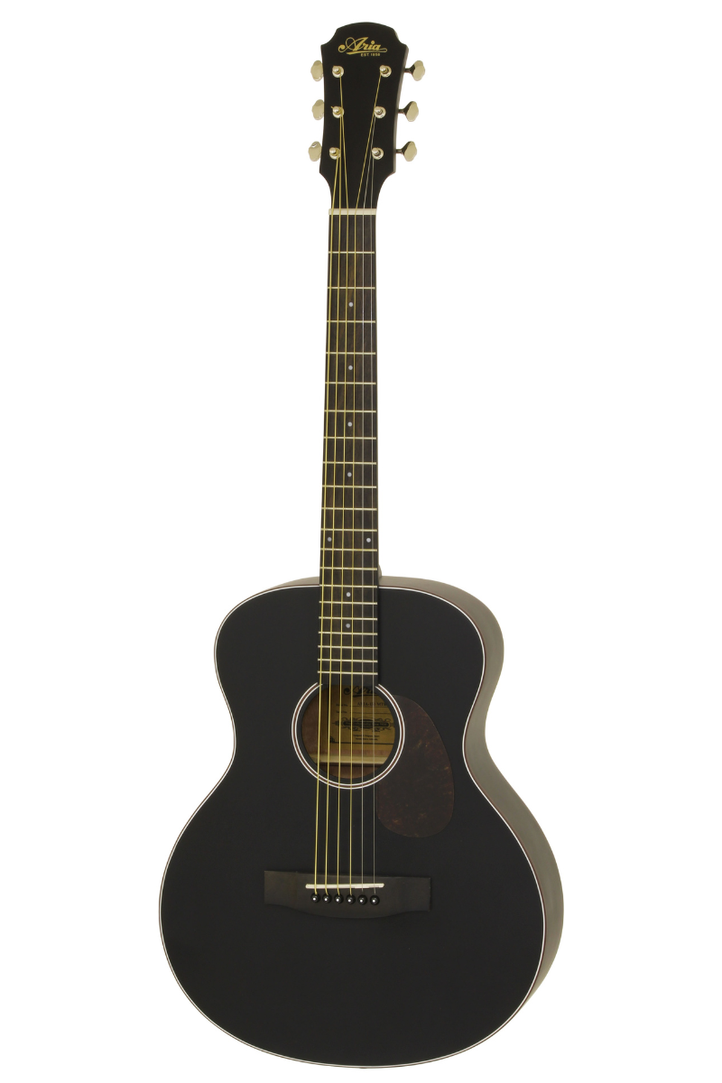 Aria 151 Lil' Aria Guitarra Acústica - Negro