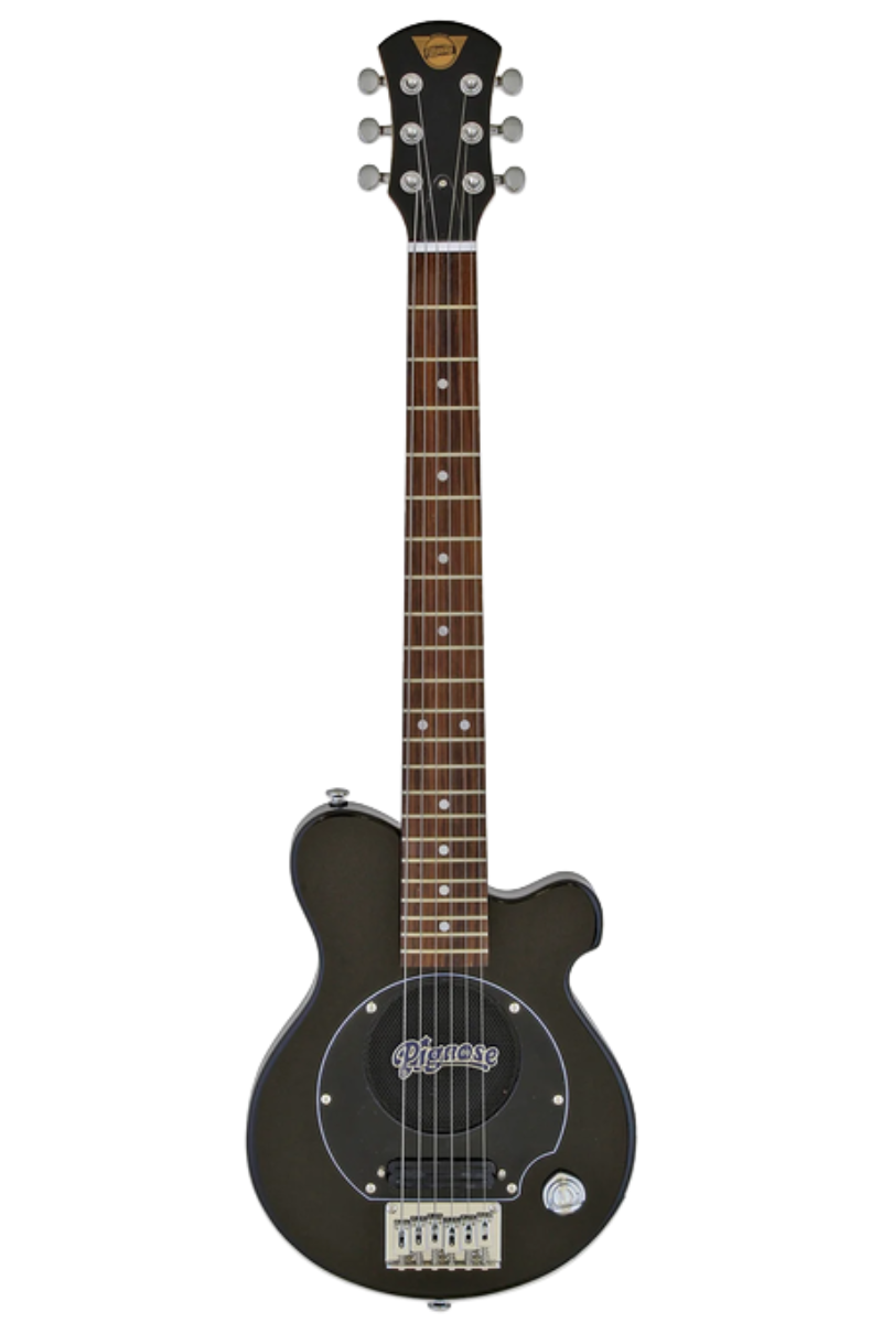 Pignose PGG-200 Mini Travel Electric Guitar - Black (with case)