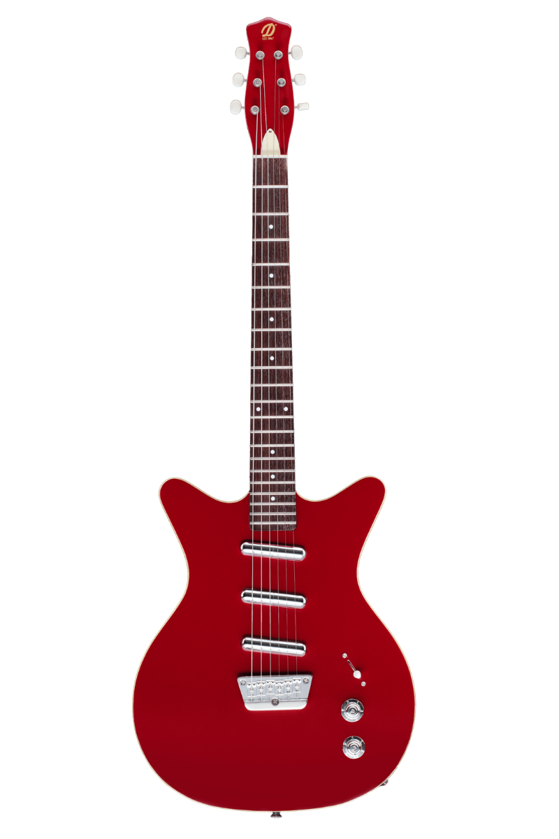 Danelectro '59 Triple Divine Guitarra Eléctrica Rojo
