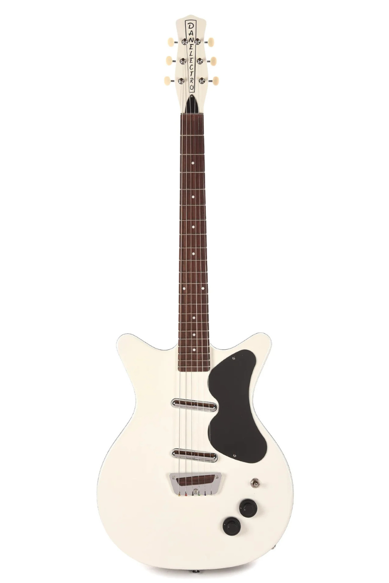 Danelectro PB Especial Cacahuete - Blanca