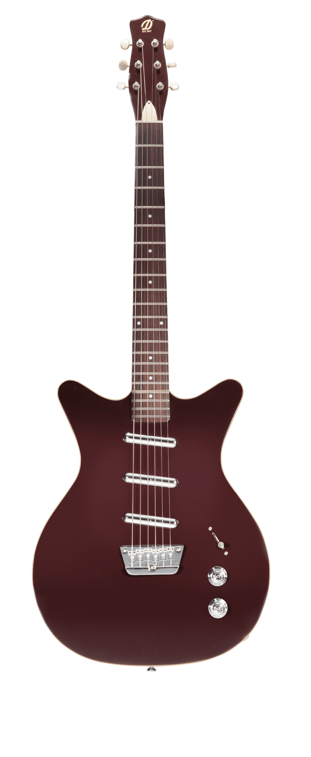 Danelectro '59 Triple Divine Electric Guitar Dark Burgundy