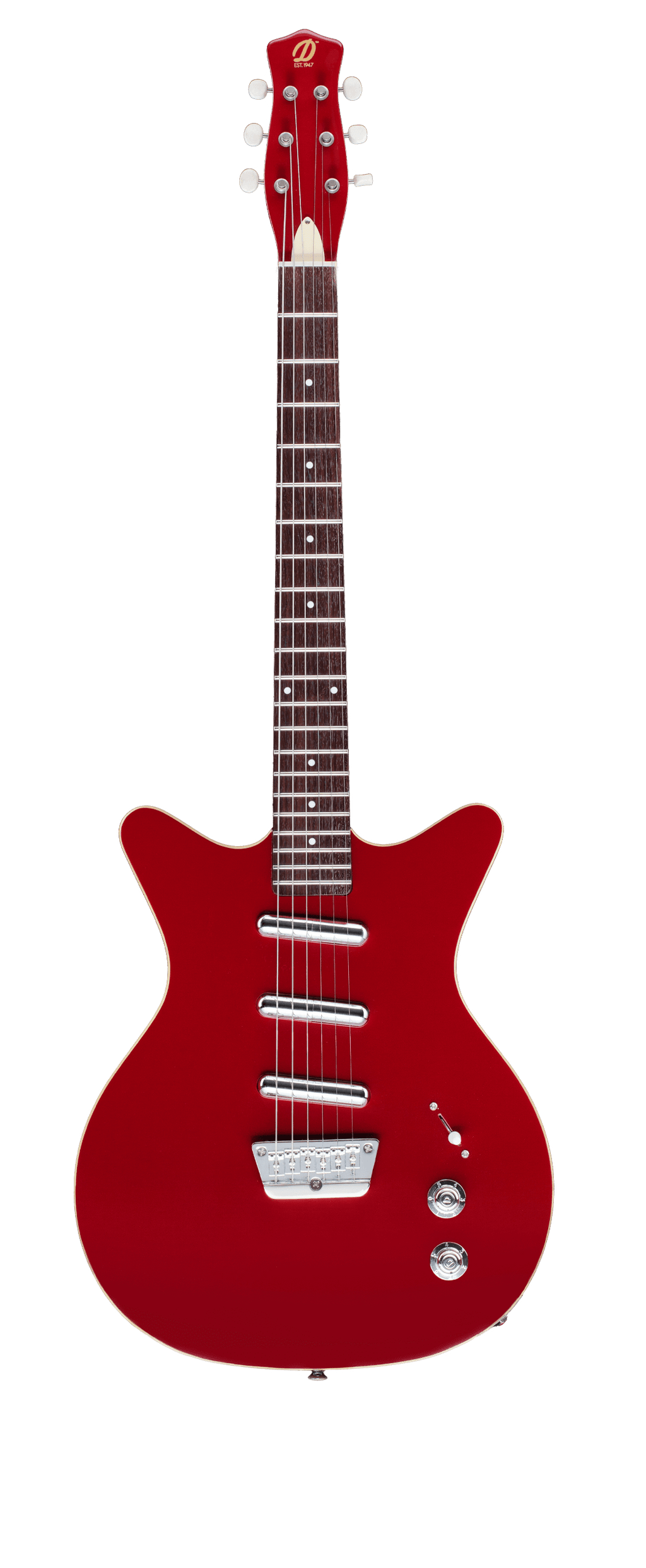 Danelectro '59 Triple Divine Guitarra Eléctrica Rojo