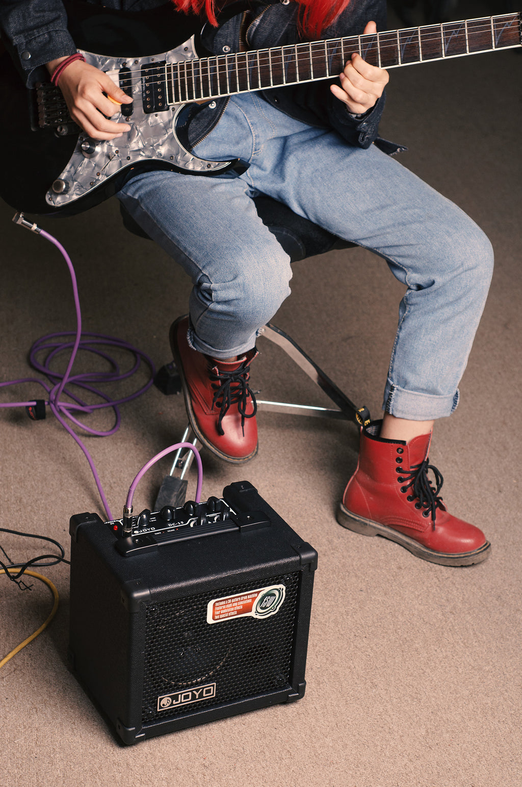 Joyo DC-15 de 15 W Amplificador de Guitarra Digital