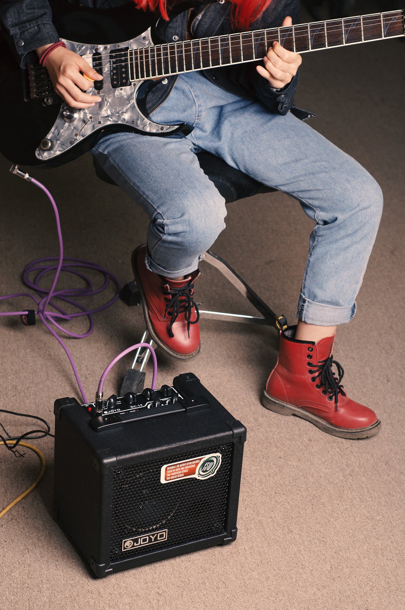 Joyo DC-15 de 15 W Amplificador de Guitarra Digital