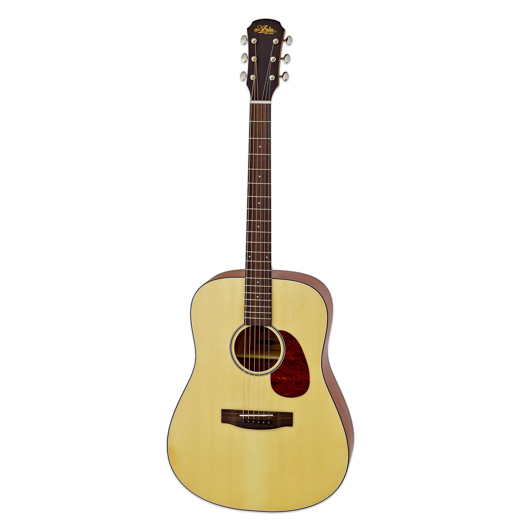 Aria 111 Dreadnought Guitarra Acústica - Natural