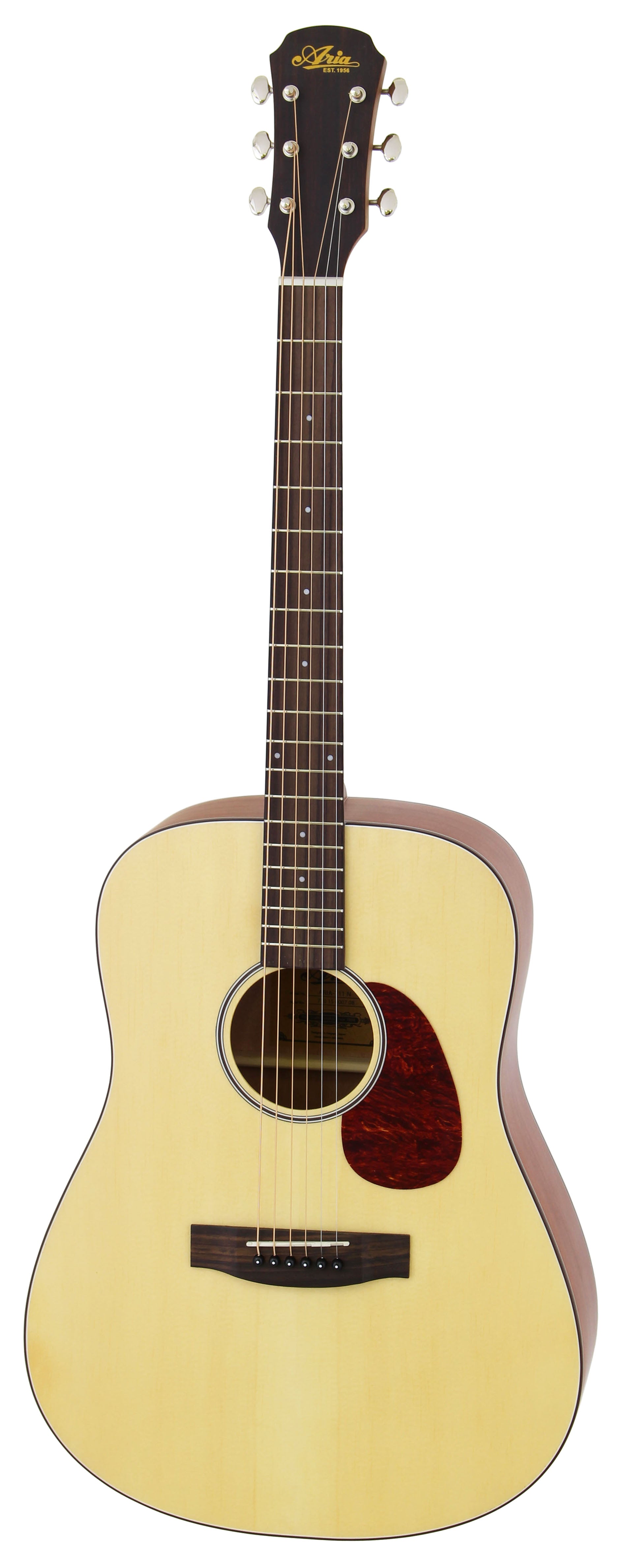 Aria 111 Dreadnought Guitarra Acústica - Natural