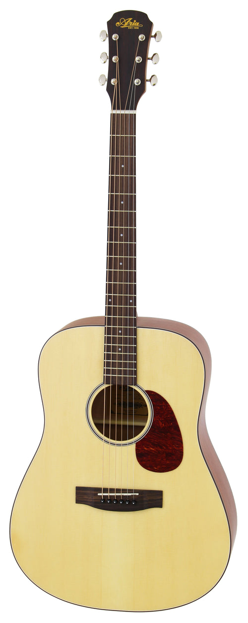Aria 111 Dreadnought Guitarra Acústica - Natural