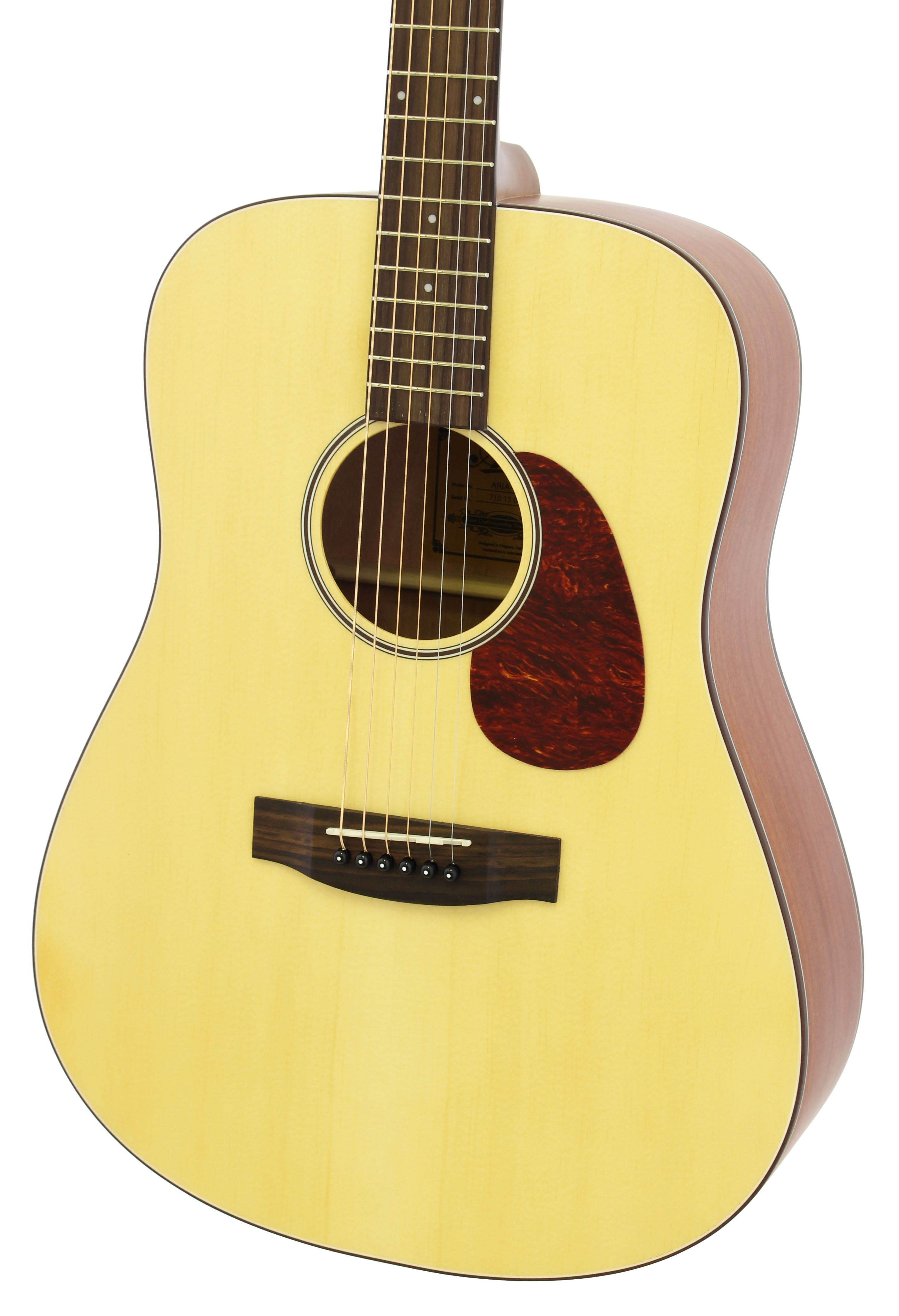 Aria 111 Dreadnought Guitarra Acústica - Natural