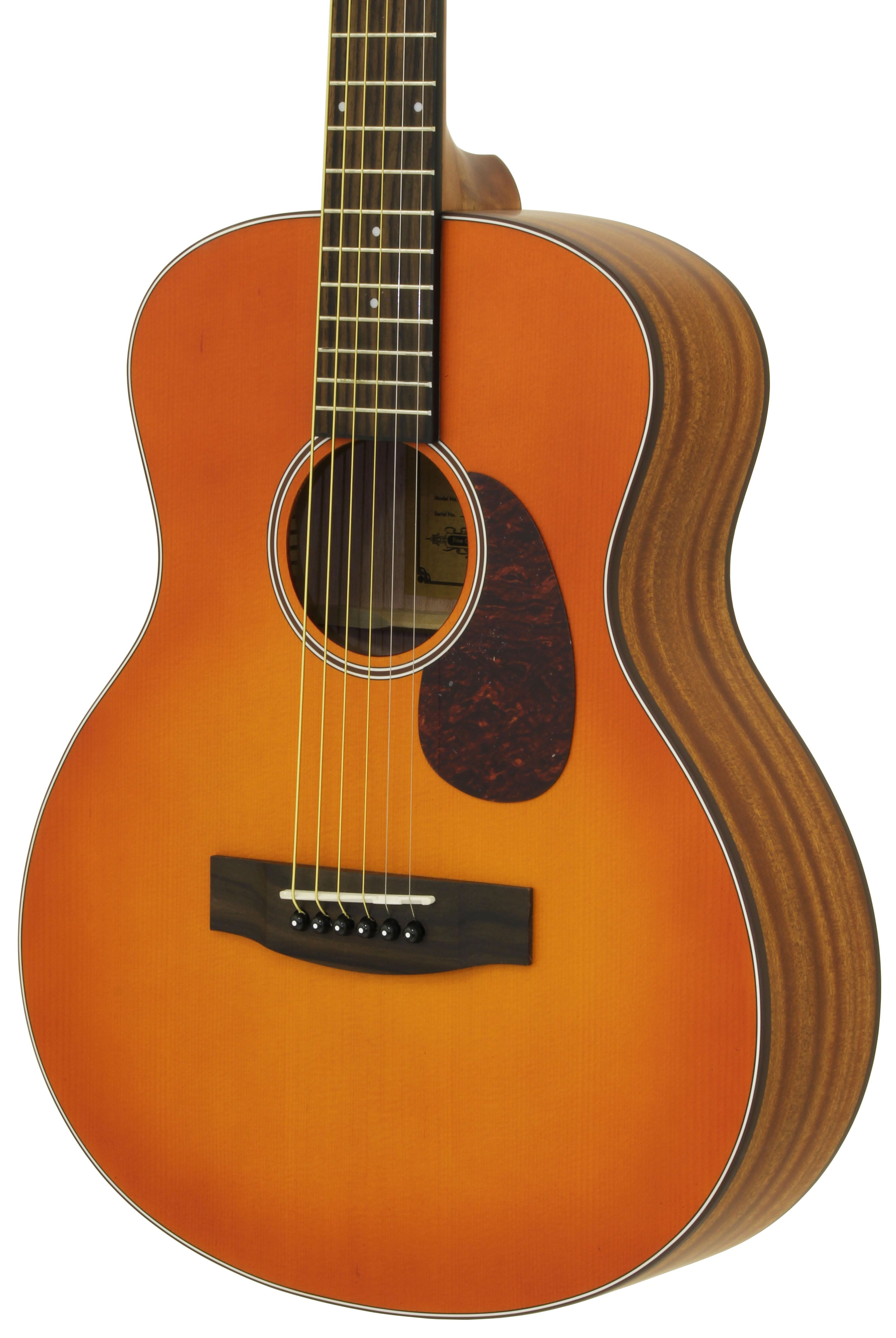 Aria 151 Lil' Aria Guitarra Acústica - Naranja Mate Sunburst