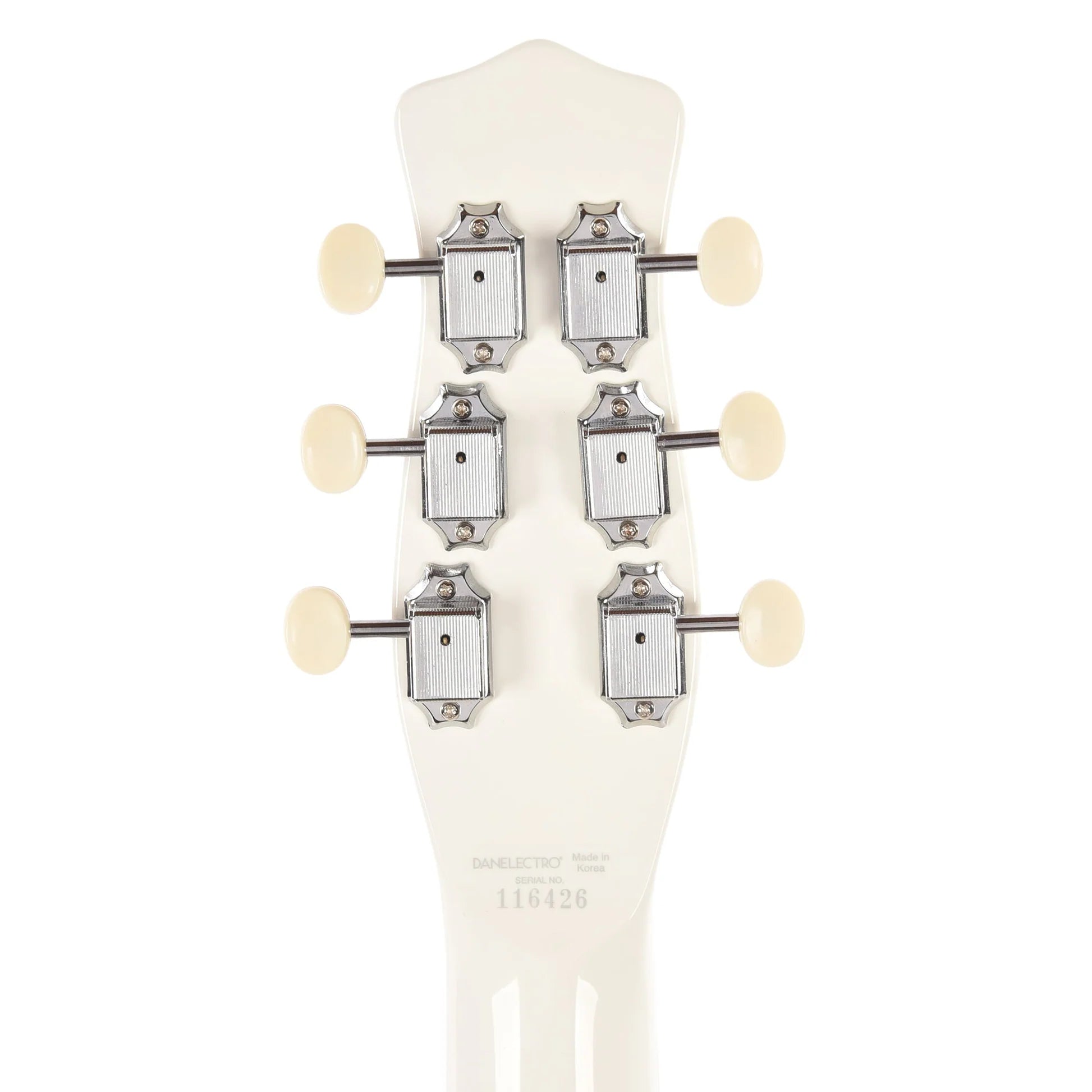 Danelectro PB Especial Cacahuete - Blanca