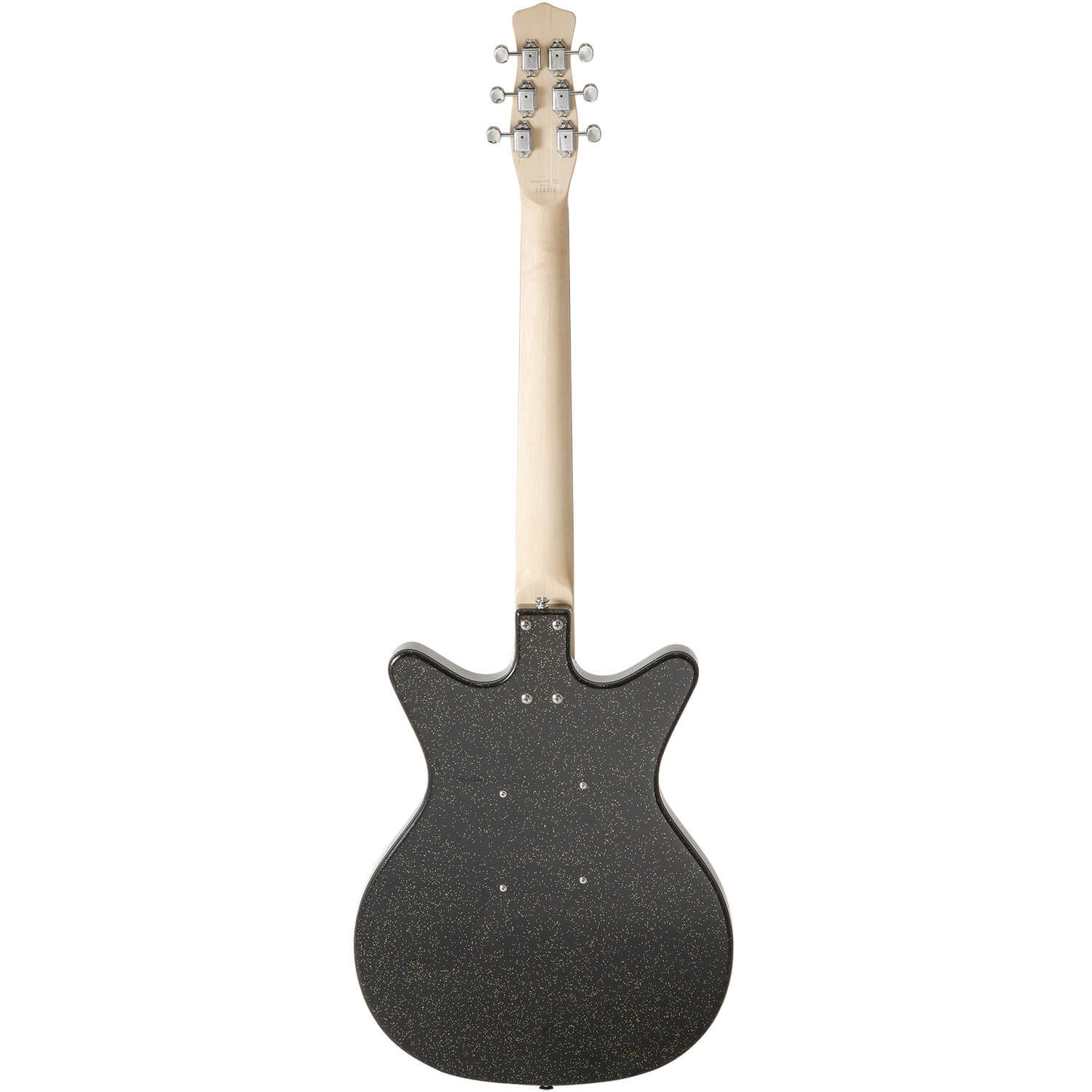 Danelectro Glitter 59, Negro/Purpurina Plateada