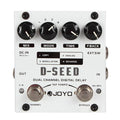 Joyo D-SEED Pedal de Retardo Digital de Doble Canal