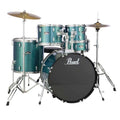 Pearl Roadshow Complete Drum Set RS525/C with Cymbals - Aqua Blue Glitter