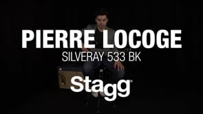 Stagg Guitarra Eléctrica Modelo SVY 533 - BK