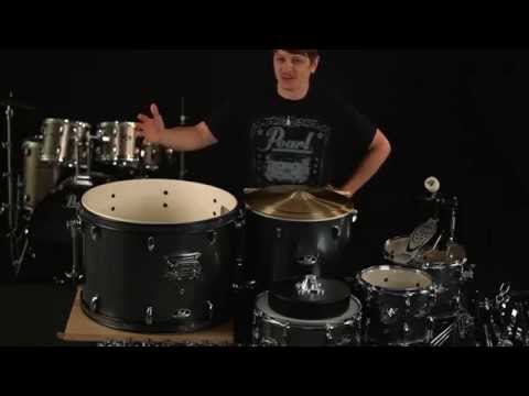 Pearl Roadshow Batería Completa RS525/C de 5 piezas con platillos - Bronce Metálico