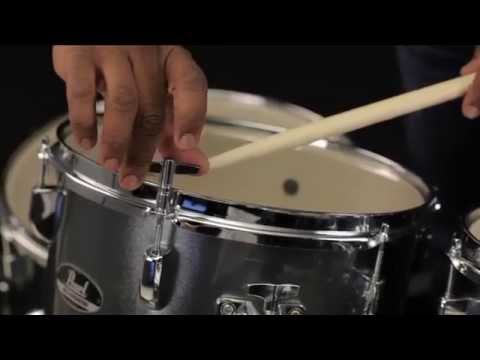 Pearl Roadshow Batería Completa RS525/C de 5 piezas con platillos - Bronce Metálico