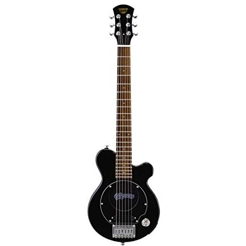 Pignose PGG-200 Mini Guitarra Eléctrica de viaje - Negra (con funda)