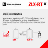 Electro-Voice EV ZLX-12BT Altavoz activo/alimentado 1000 W amplificado con Bluetooth