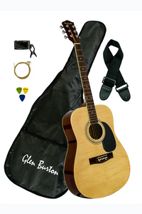 Combo de guitarra acústica Glen Burton GA101FCO-NT Dreadnought