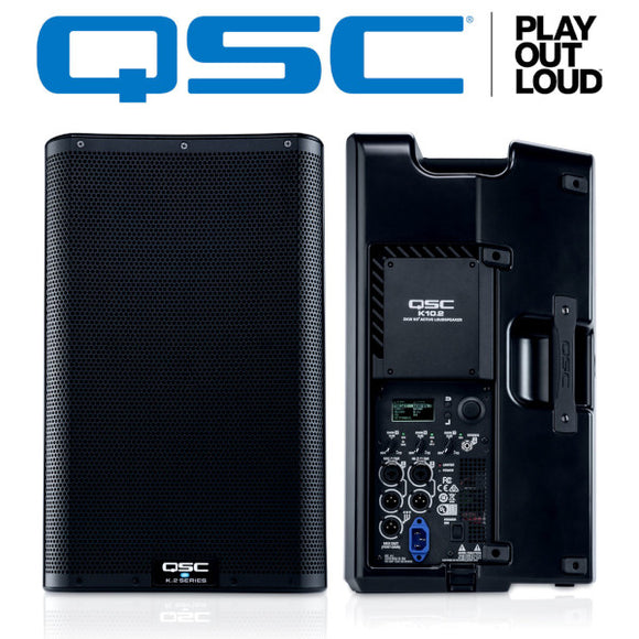 QSC K10.2 ALTAVOZ ALIMENTADO ACTIVADO DE 10 PULGADAS Y 2 VÍAS 2000 W PA / DJ
